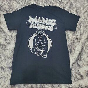Manic Hispanic Black T-Shirt New Size Small